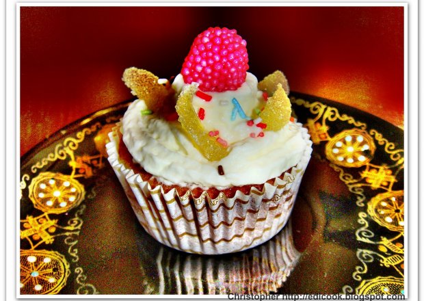 Fotografia przedstawiająca Cupcakes waniliowe