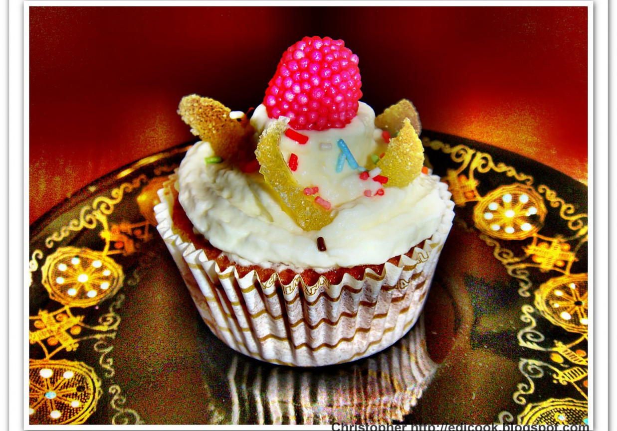 Cupcakes waniliowe foto