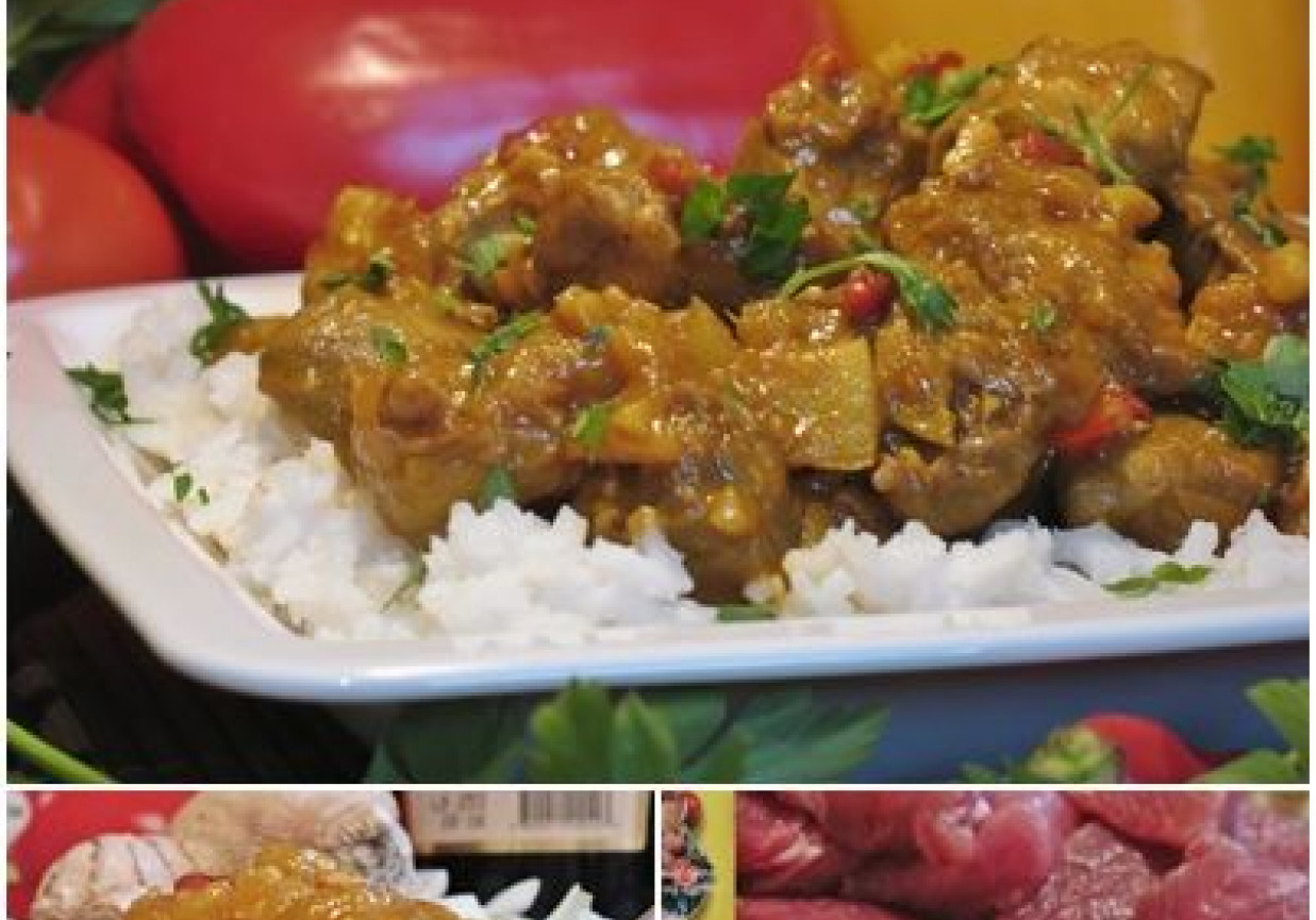 Curry mięsne foto