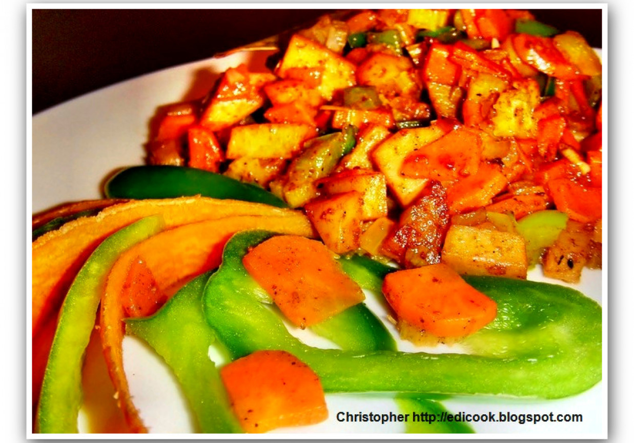 Curry warzywne z Fidżi. foto