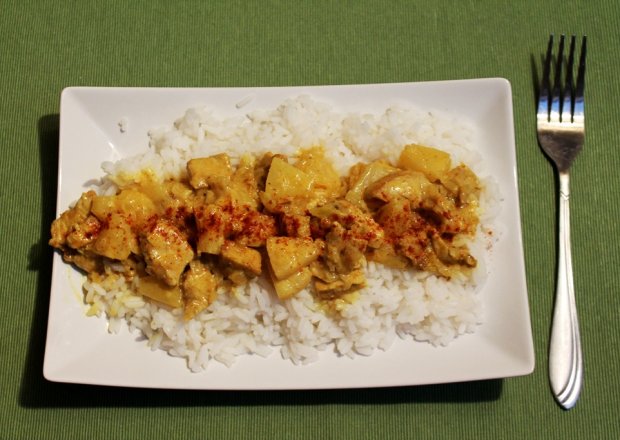 Fotografia przedstawiająca Curry z indyka