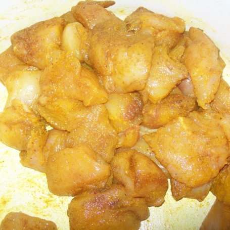 Krok 1 - Curry z kurczaka i dyni foto