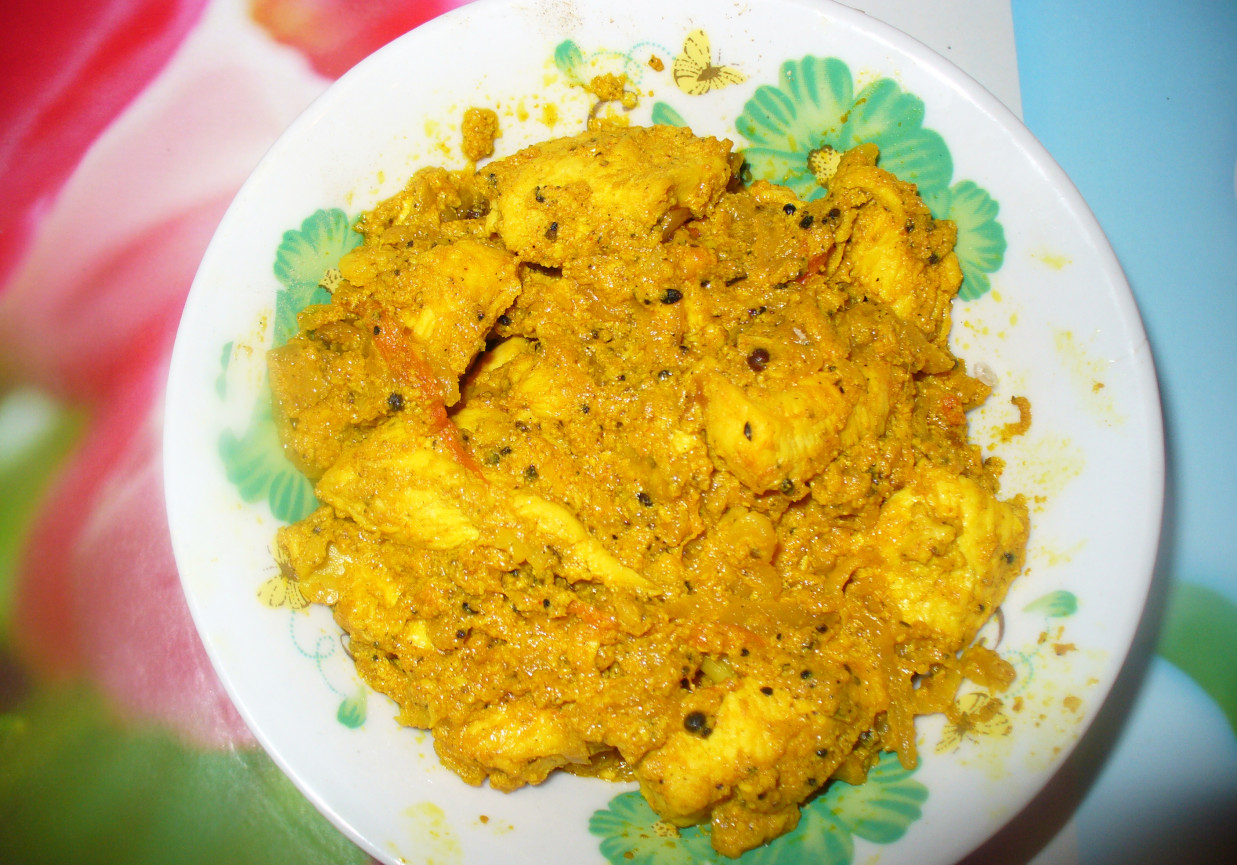 Curry z kurczaka foto