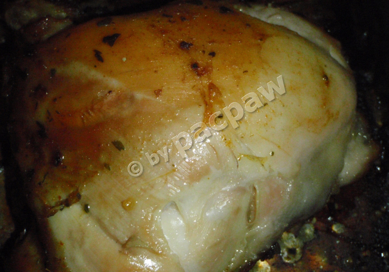 Ćwiartki kurczaka pieczone - estragonowe foto