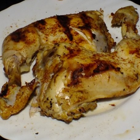 Krok 4 - Ćwiartki z kurczaka gotowane i grillowane foto