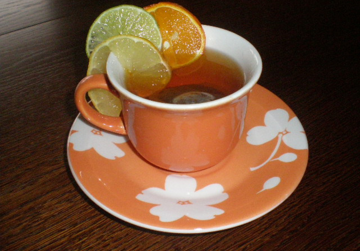Cytrusowa herbata foto