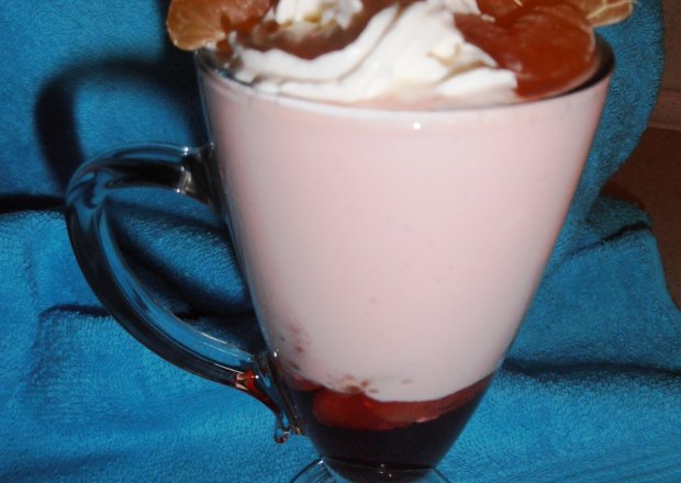Fotografia przedstawiająca Cytrusowy deser na słodko