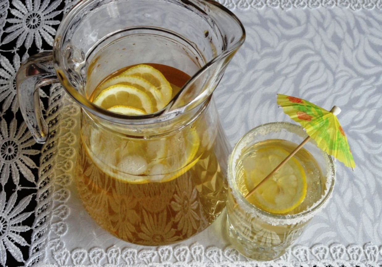 Cytrynowa ice tea foto