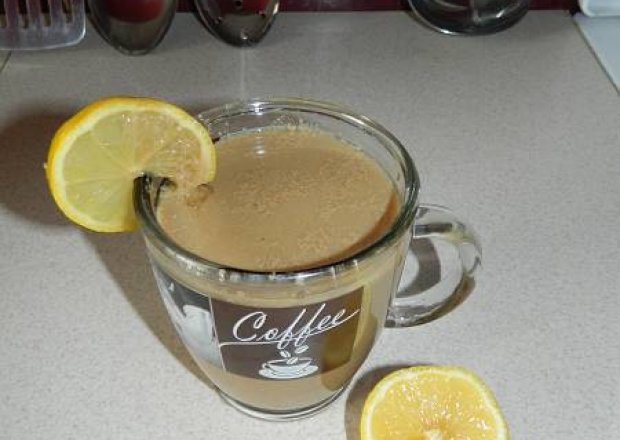 Fotografia przedstawiająca Cytrynowa kawa