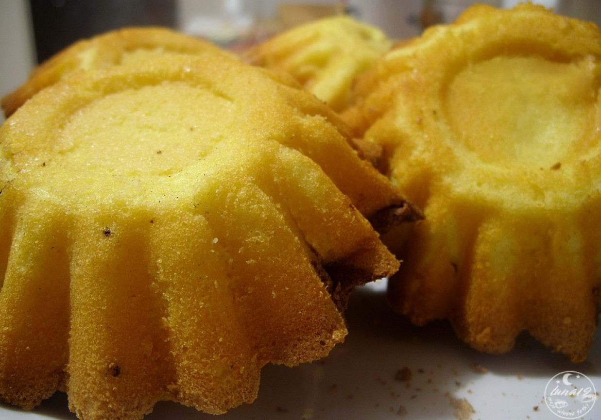 Cytrynowe ciasto kukurydziane - dietetyczne foto
