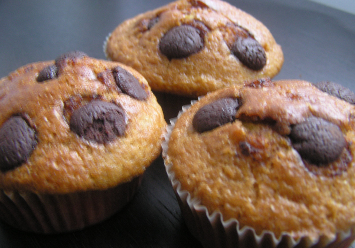 Cytrynowe muffinki z piegami foto