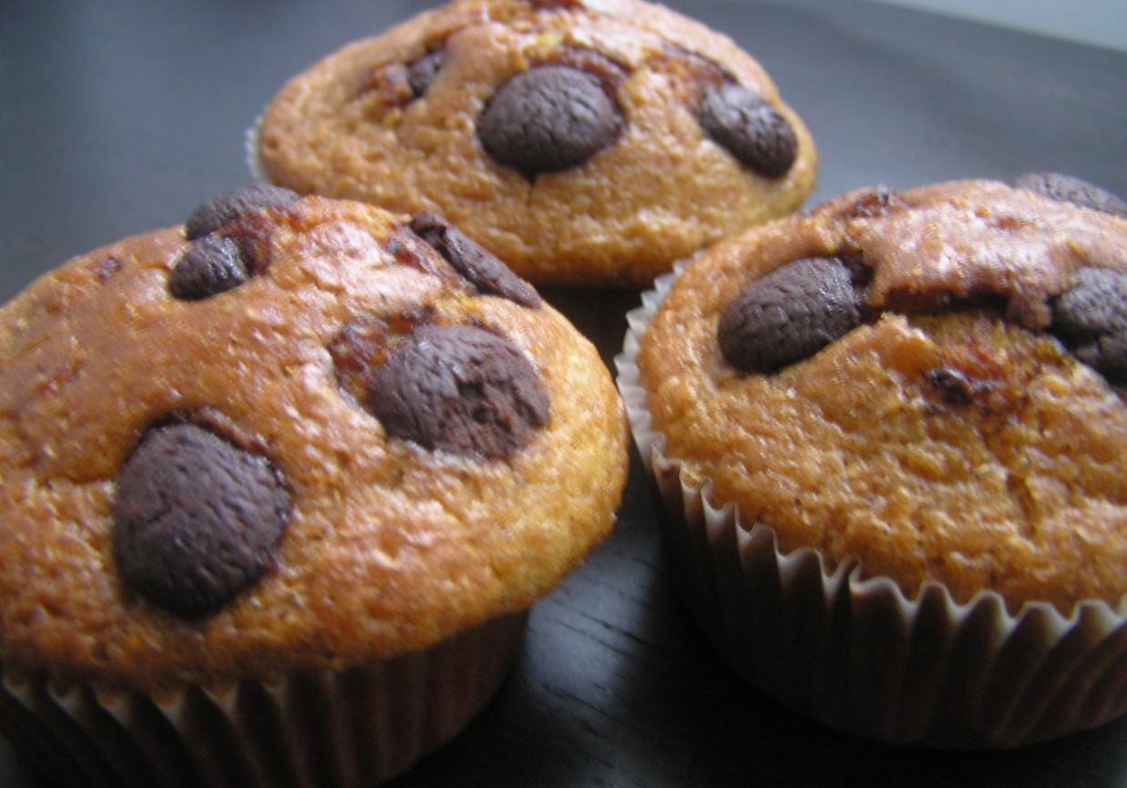Cytrynowe muffinki z piegami foto