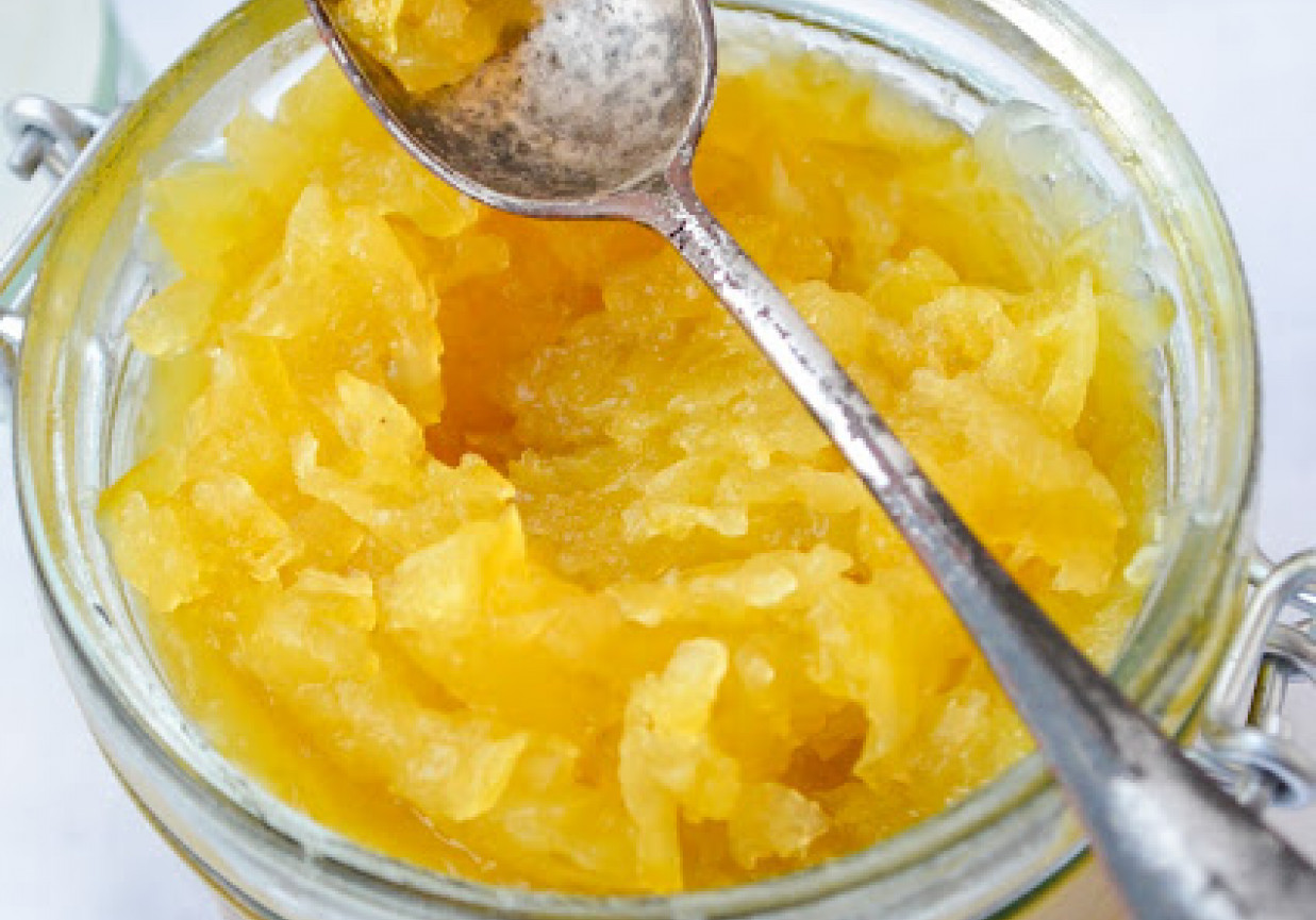 Cytrynowy dżem z cukinii foto