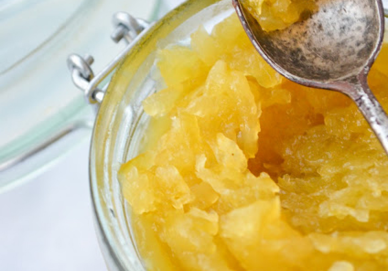 Cytrynowy dżem z cukinii foto