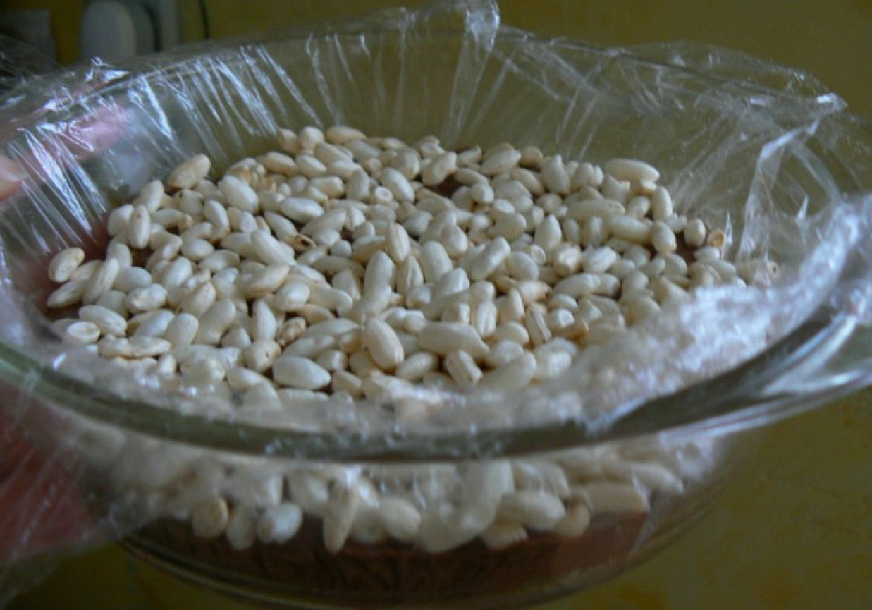 Czekolada z ryżem preparowanym foto
