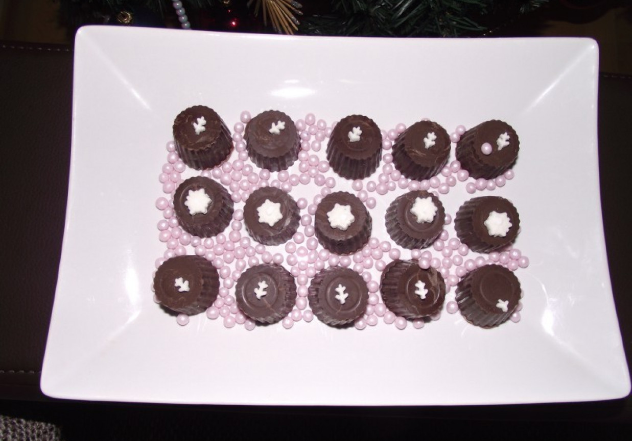 czekoladki z pstacjami foto
