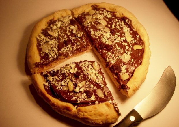 Fotografia przedstawiająca Czekoladowa pizza