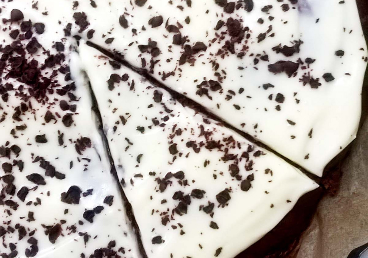 czekoladowe ciasto z burakami foto