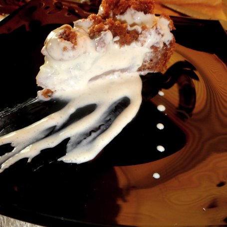 Krok 6 - Czekoladowe ciasto z masą mleczną i kiwi foto