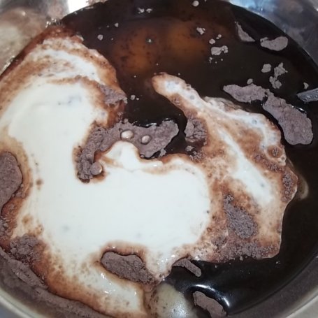 Krok 2 - Czekoladowe ciasto z ricottą i kokosem foto