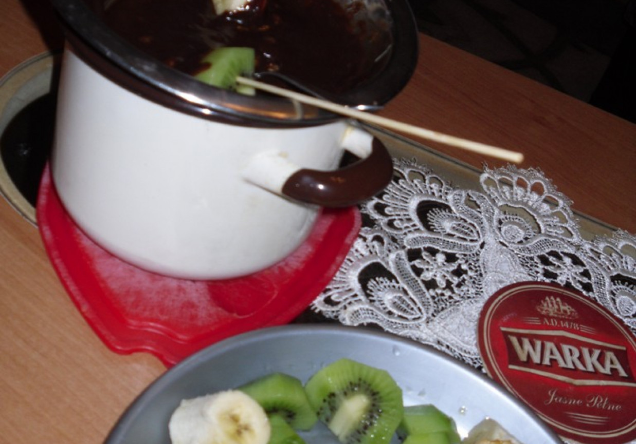 czekoladowe fondue foto