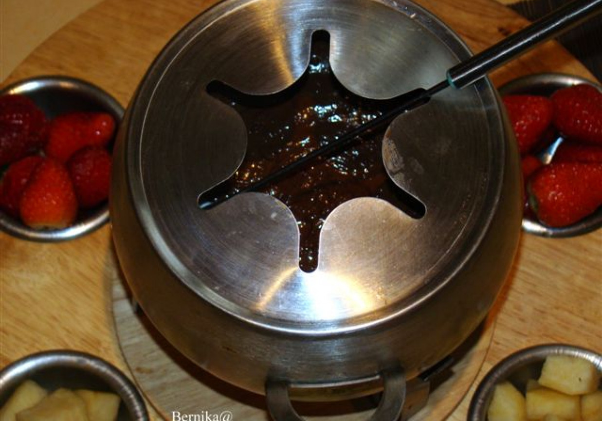 Czekoladowe fondue foto