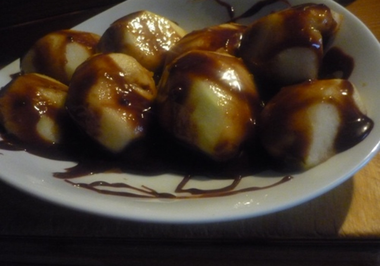 Czekoladowe gruszki foto