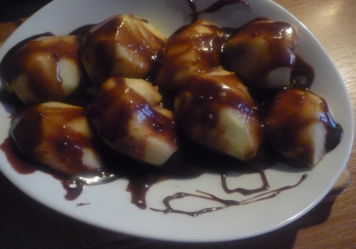 Czekoladowe gruszki foto