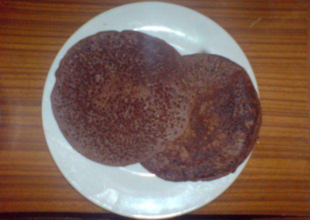 Fotografia przedstawiająca czekoladowe pancake
