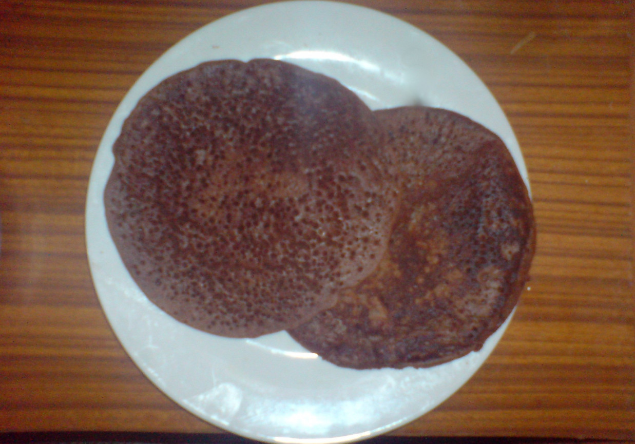 czekoladowe pancake foto