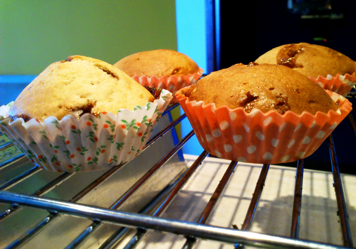 Czekoladowo-miętowe muffiny foto