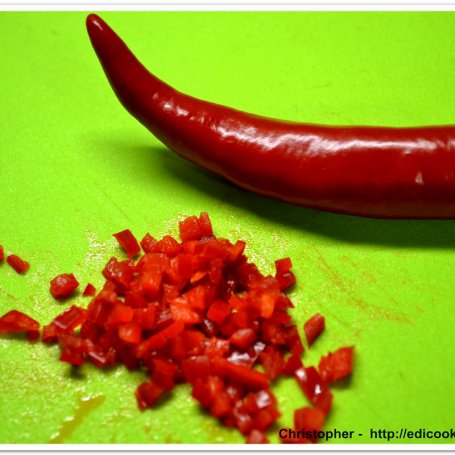 Krok 1 - Czekoladowy sos chilli do deserów. foto