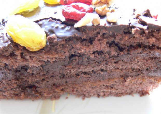 Fotografia przedstawiająca Czekoladowy tort rocznicowy