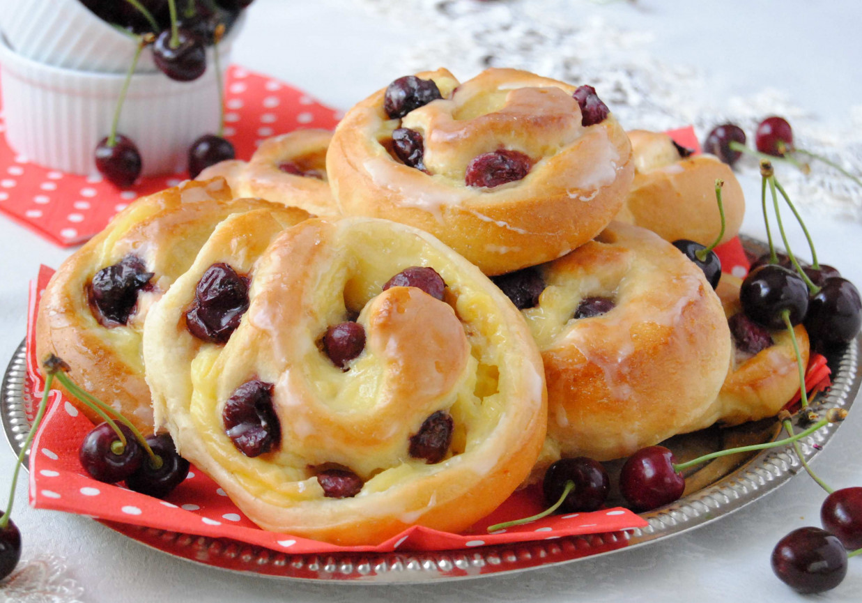 Czereśniowe ślimaczki foto