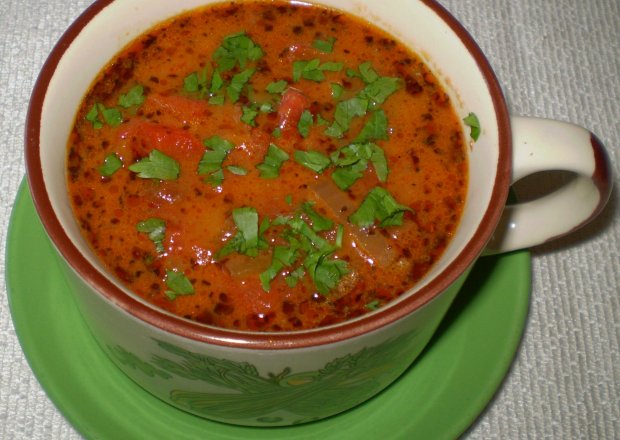 Fotografia przedstawiająca Czerwona zupka :
