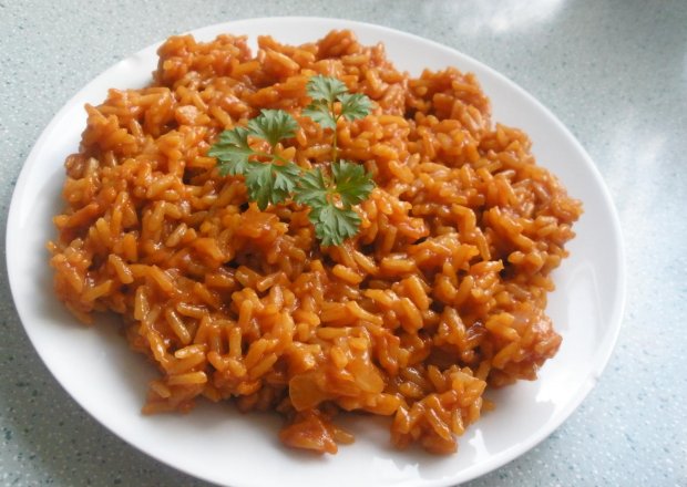 Fotografia przedstawiająca Czerwony ryż