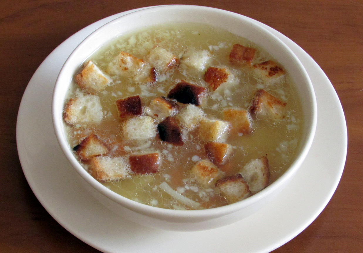 Czosnkula (zupa czosnkowa) foto