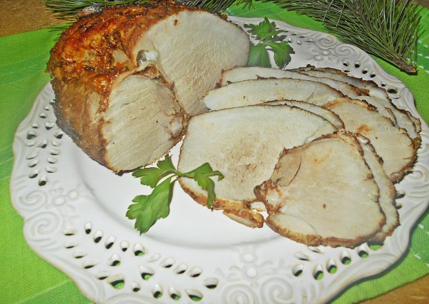 Fotografia przedstawiająca Czosnkowa szynka na kanapki