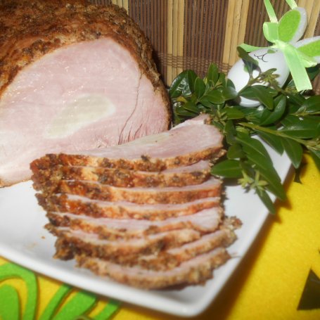 Krok 9 - Czosnkowa szynka na kanapki foto