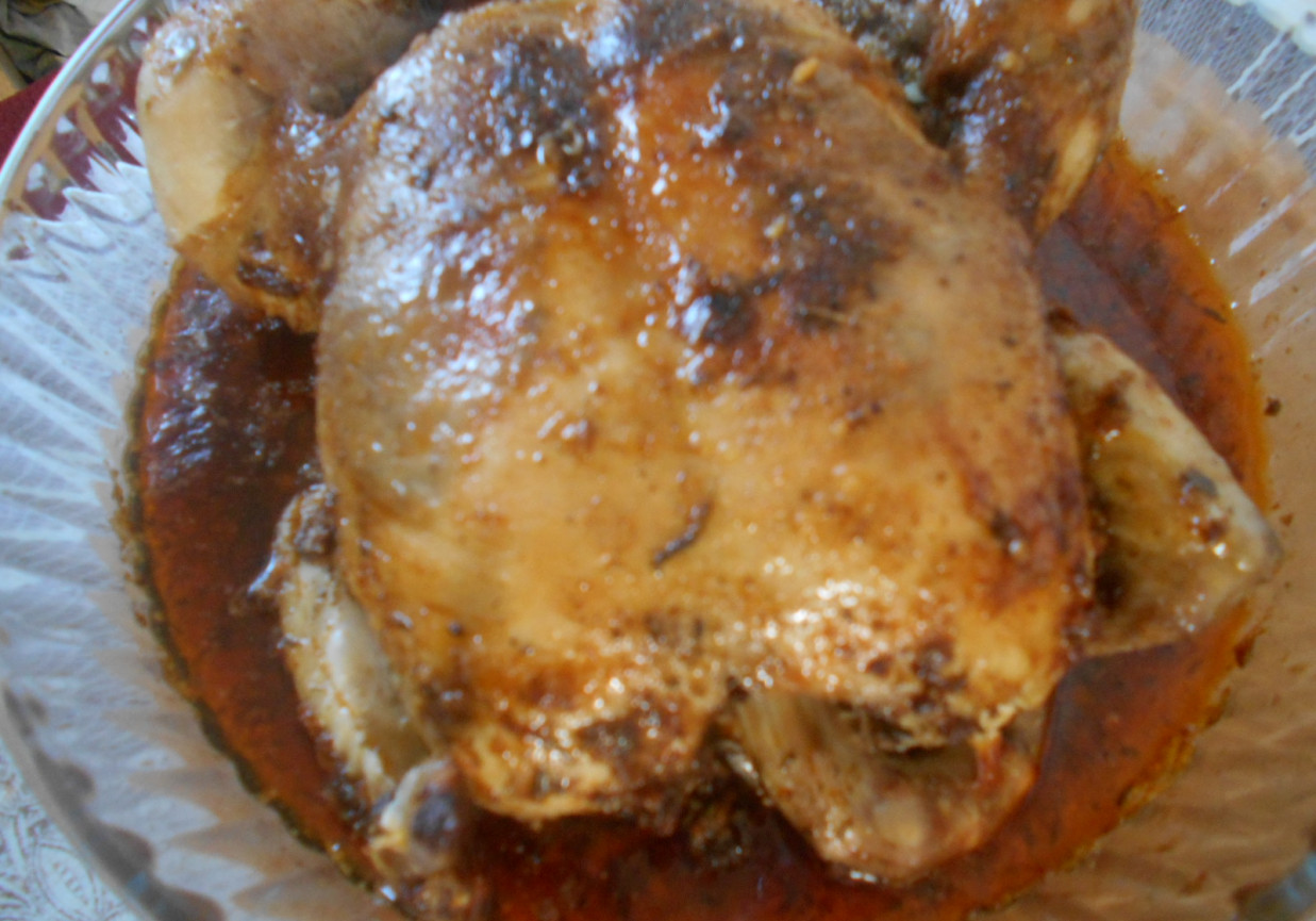 Czosnkowo-tymiankowy kurczak foto
