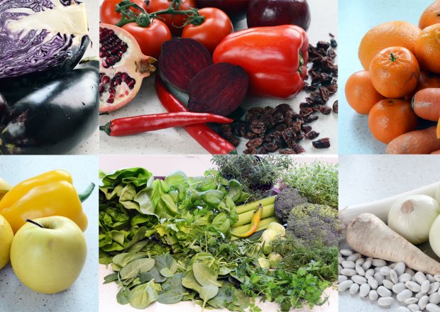 Czy barwa jedzenia ma znaczenie? Odkryj moc 6 kolorów owoców i warzyw! foto