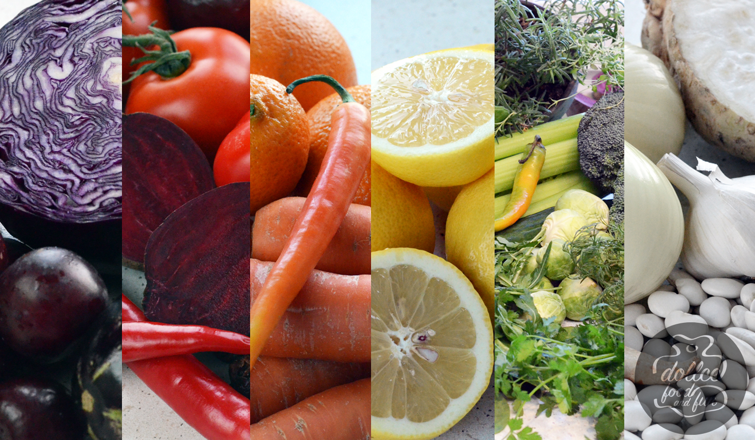 Czy barwa jedzenia ma znaczenie? Odkryj moc 6 kolorów owoców i warzyw!
