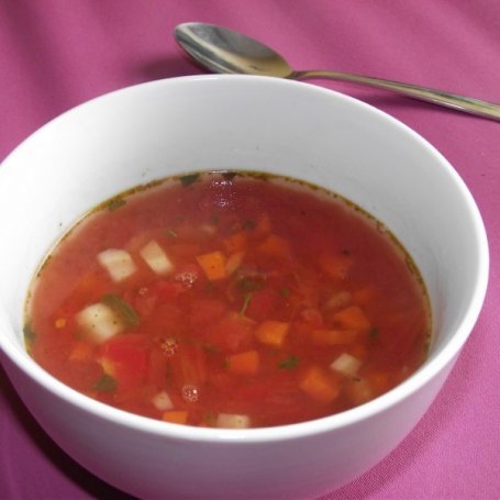 Krok 5 - Czysta zupa pomidorowa foto