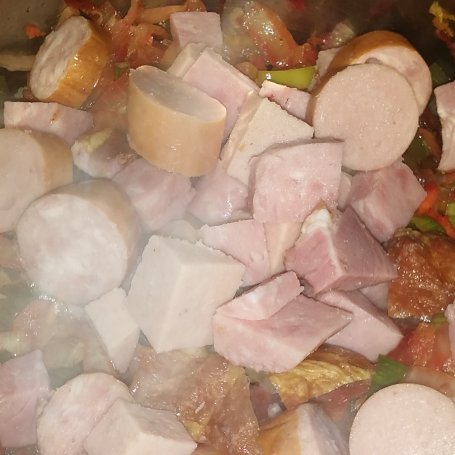Krok 4 - Danie jednogarnkowe z dodatkiem buraków foto