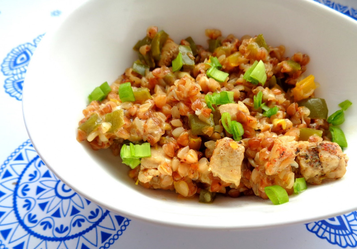 DANIE JEDNOGARNKOWE Z KASZĄ I SCHABEM foto