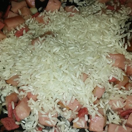 Krok 3 - Danie jednogarnkowe z ryżem foto