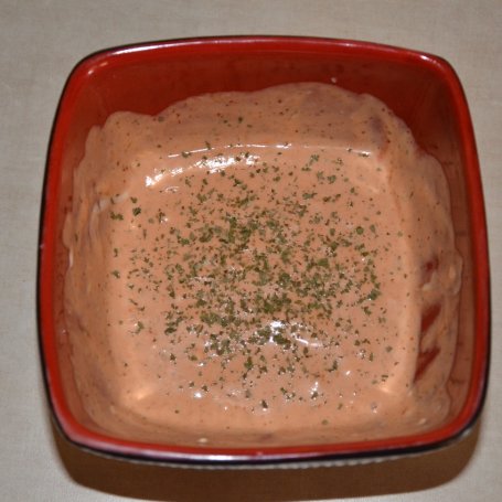 Krok 1 - Danie z karkówką podane z frytkami i sałatką pomidorowo-cebulową foto