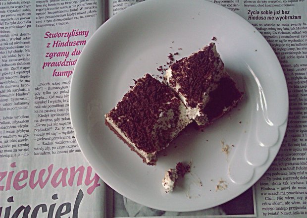 Fotografia przedstawiająca Delikatne ciasto kawowe