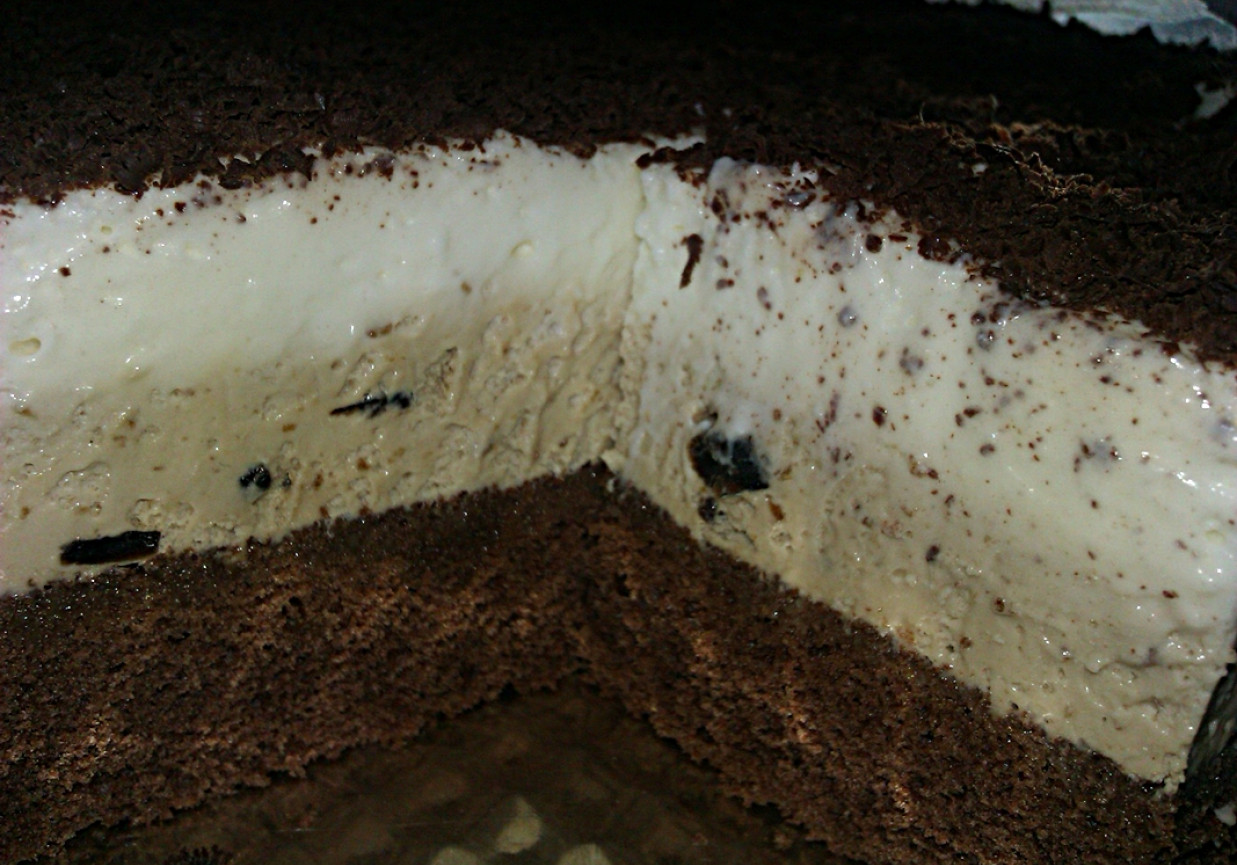 Delikatne ciasto kawowe foto