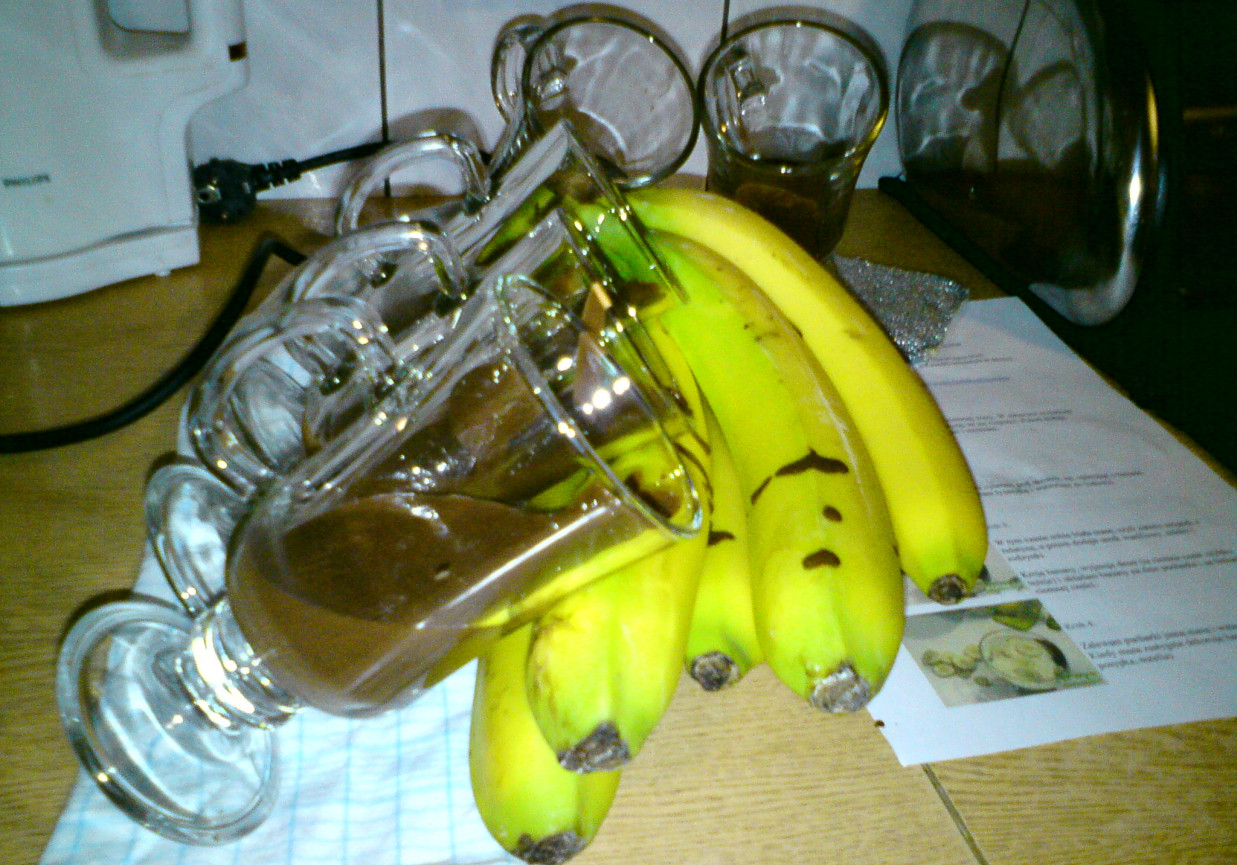 Deser bananowo-kakaowy foto